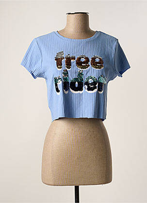 T-shirt bleu ONLY femme