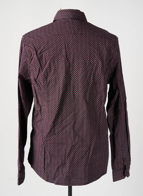 Chemise manches longues rouge PETROL INDUSTRIES pour homme