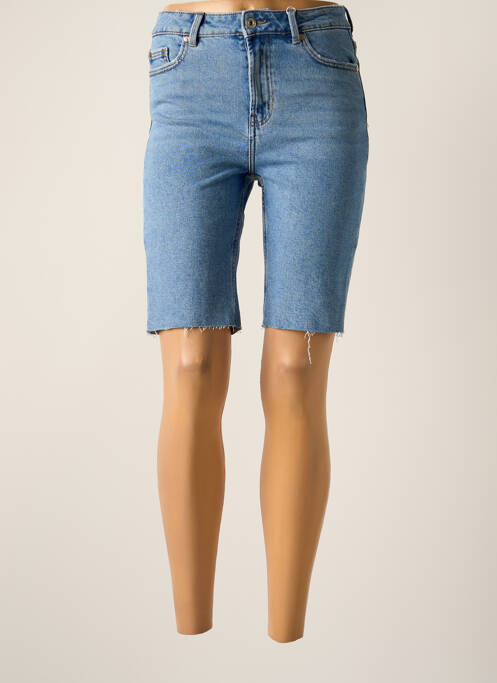 Short bleu ONLY pour femme