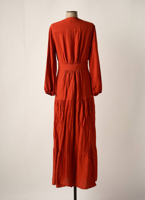 Robe longue orange DEUX. BY ELINE DE MUNCK pour femme