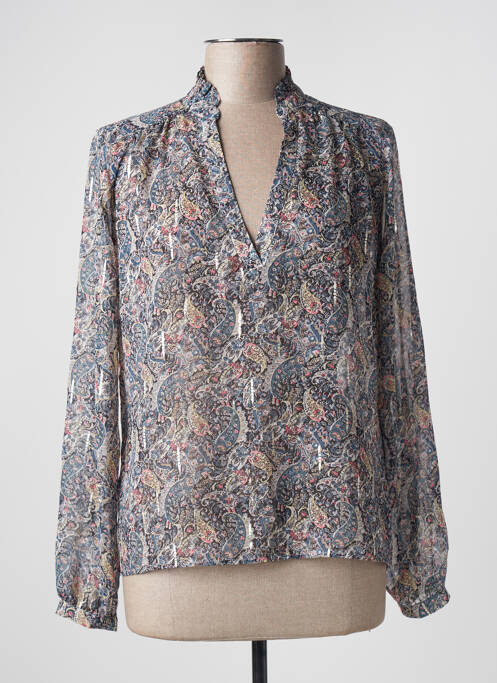 Blouse bleu MORGAN pour femme