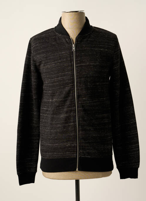 Veste casual noir JACK & JONES pour homme