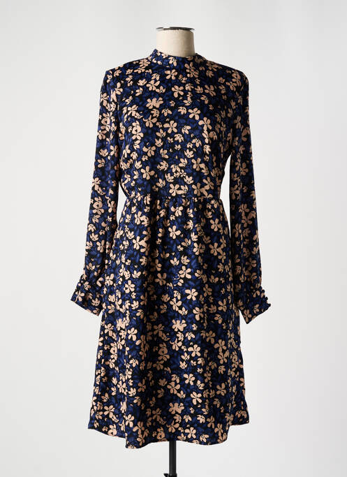 Robe mi-longue bleu VERO MODA pour femme