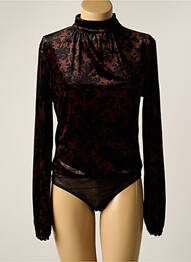 Sous-pull marron DEUX. BY ELINE DE MUNCK femme