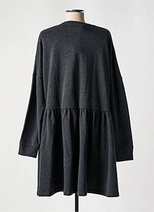 Robe mi-longue gris NOISY MAY femme