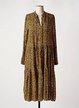 Robe mi-longue jaune LE FABULEUX MARCEL DE BRUXELLES femme