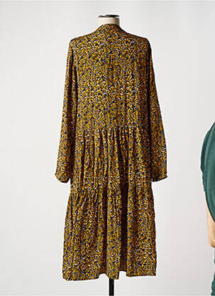 Robe mi-longue jaune LE FABULEUX MARCEL DE BRUXELLES femme
