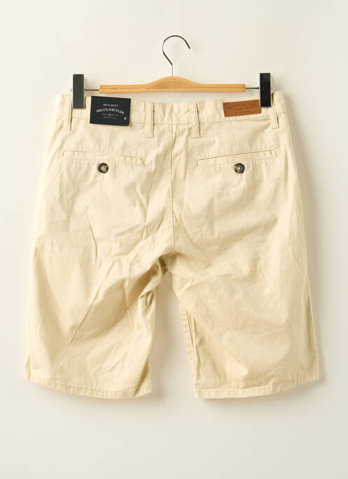 Bermuda beige BRUCE & BUTLER  pour homme