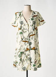 Robe mi-longue blanc ONLY femme