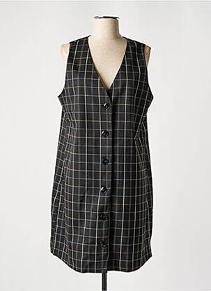 Robe mi-longue noir VERO MODA femme