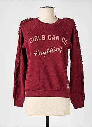 Sweat-shirt rouge STIEN EDLUND femme