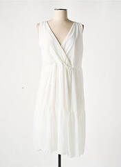 Robe mi-longue blanc HAILYS pour femme seconde vue