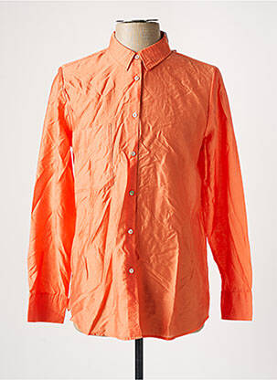 Chemise manches longues orange OPUS pour homme