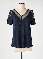 T-shirt bleu MORGAN pour femme seconde vue