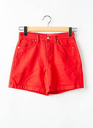 Short rouge ONLY femme