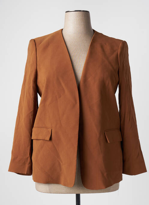 Blazer marron MANGO pour femme