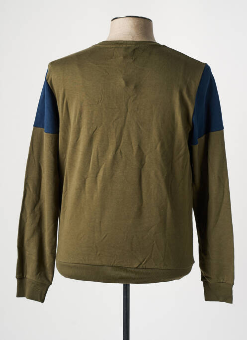 Sweat-shirt vert CEMI pour homme