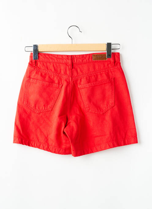 Short rouge ONLY pour femme