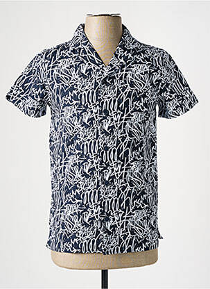 Chemise manches courtes bleu CEMI homme