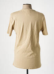 T-shirt beige JACK & JONES pour homme seconde vue