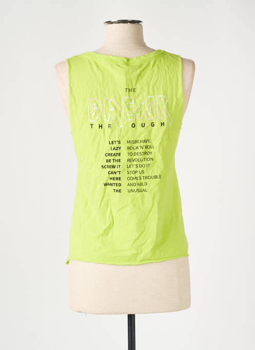 Débardeur jaune ONLY pour femme