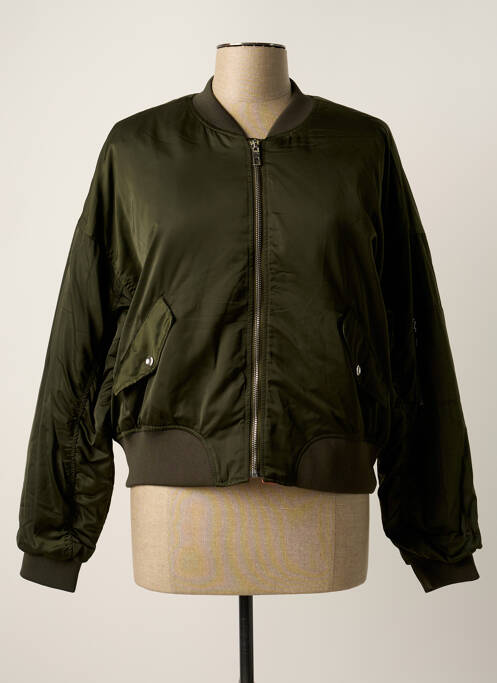 Blouson vert ONLY pour femme