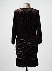 Robe mi-longue marron DEUX. BY ELINE DE MUNCK pour femme seconde vue