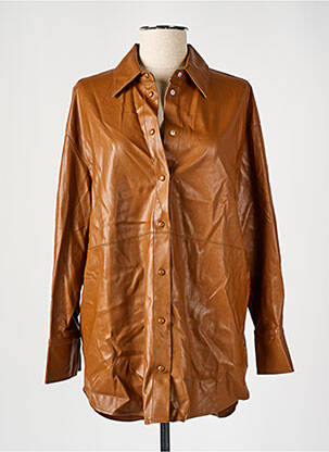 Veste casual marron MANGO femme