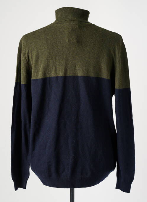 Pull col roulé vert LE FABULEUX MARCEL DE BRUXELLES pour homme
