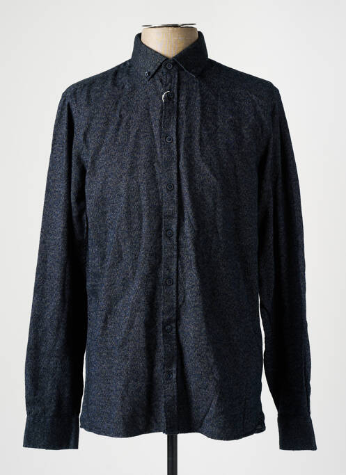 Chemise manches longues bleu CASUAL FRIDAY pour homme