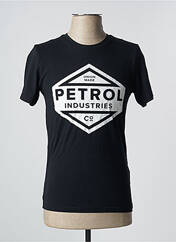 T-shirt noir PETROL INDUSTRIES pour homme seconde vue