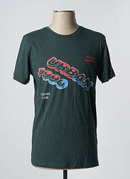 T-shirt vert JACK & JONES homme