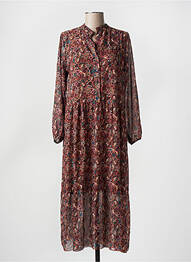 Robe longue marron ZABAIONE femme