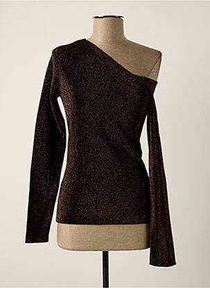 Pull noir DEUX. BY ELINE DE MUNCK femme