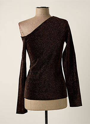 Pull noir DEUX. BY ELINE DE MUNCK femme