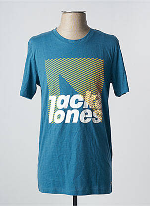 T-shirt vert JACK & JONES pour homme