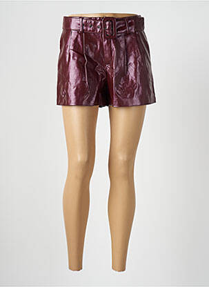 Short rouge ONLY femme