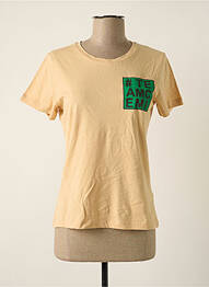 T-shirt beige CEMI femme
