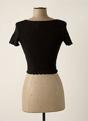 Crop top noir TALLY WEIJL femme