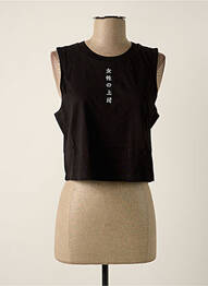 Crop top noir TALLY WEIJL femme