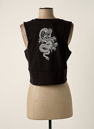 Crop top noir TALLY WEIJL femme