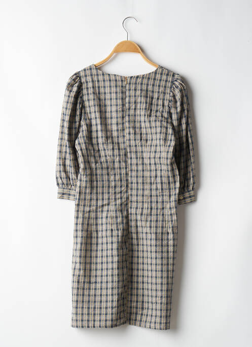 Robe mi-longue beige ONLY pour femme