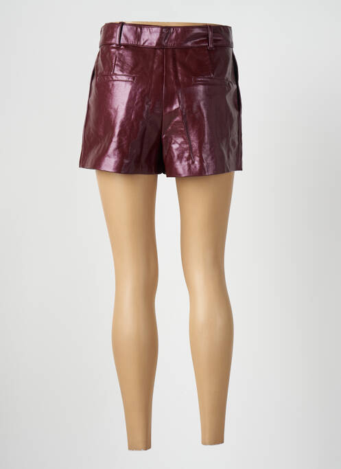 Short rouge ONLY pour femme