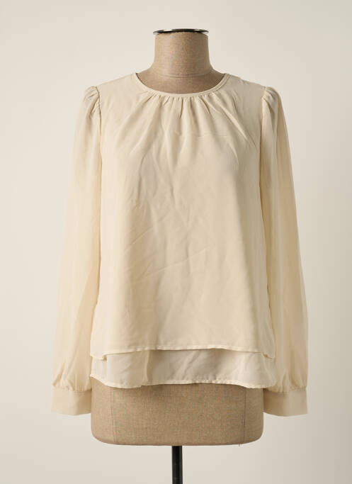 Blouse beige VERO MODA pour femme