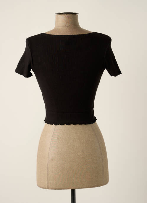 Crop top noir TALLY WEIJL pour femme