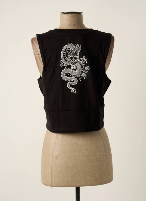 Crop top noir TALLY WEIJL pour femme