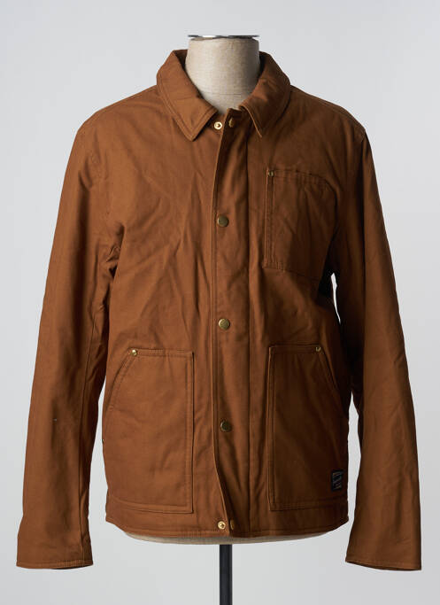 Parka marron JACK & JONES pour homme