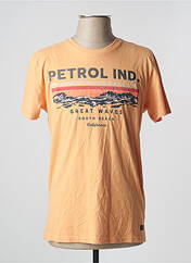 T-shirt orange PETROL INDUSTRIES pour homme seconde vue