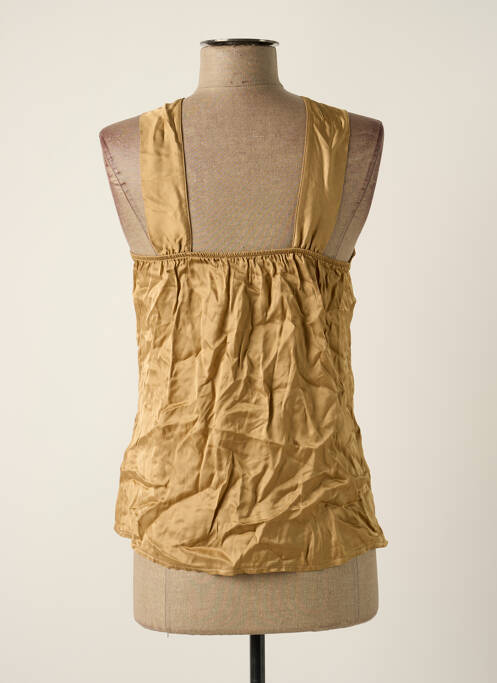 Blouse beige FOUDRE BY AURELIE VAN DAELEN pour femme