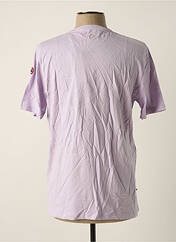 T-shirt violet CYCLO CLUB MARCEL  pour homme seconde vue